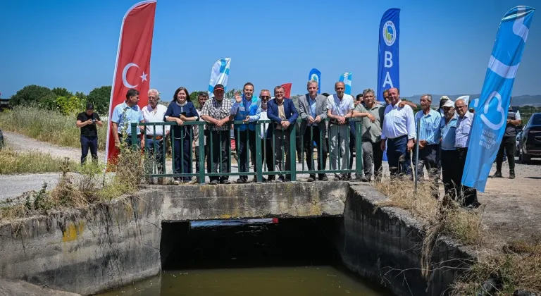 Balıkesir’de 13 mahalleye yeniden sulama suyu