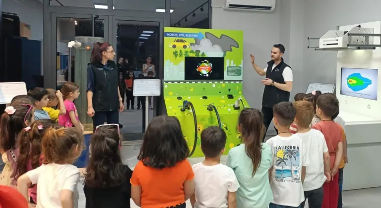 Balıkesir’de çocuklar bilim ve çevreyle buluştu
