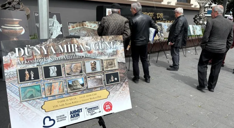 Balıkesir’de Dünya Miras Günü Sergisine Yoğun İlgi