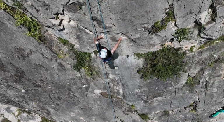 Balıkesir’de Kaya Tırmanış Şenliği 400 sporcuyu buluşturdu