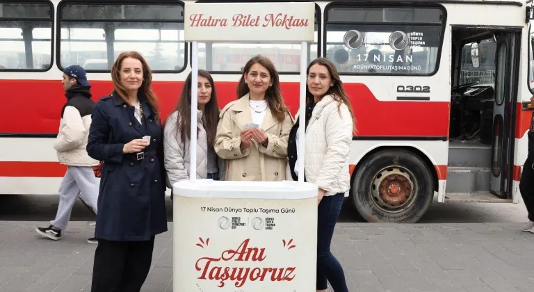 Balıkesir'de toplu taşıma gününde geçmişe yolculuk