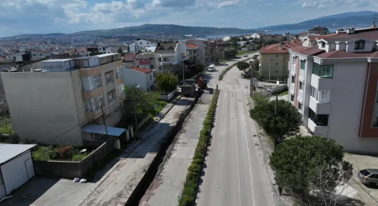 Bandırma Çınarlı’da İçme Suyu Hattı Yenilendi