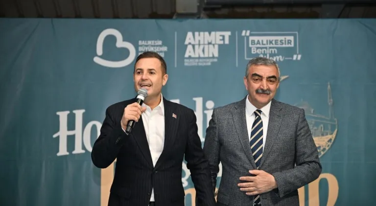Başkan Akın, Balyalılarla Ramazan İftarında Buluştu