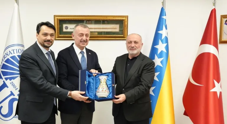 Başkan Büyükakın’dan Bosna’da resmi temaslar