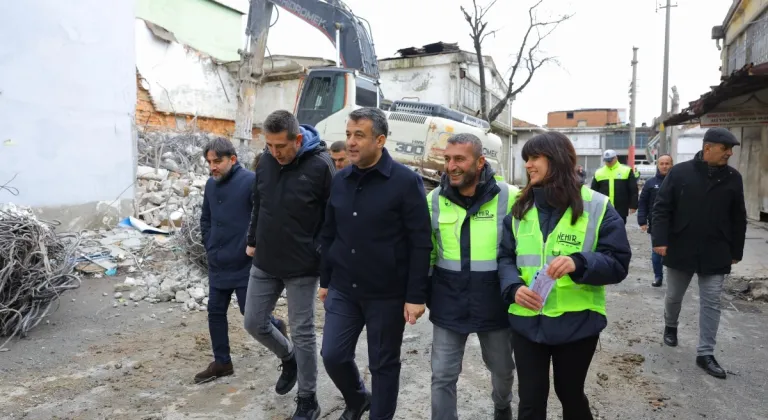 Başkan Doğan’dan Gülsan’da Yerinde İnceleme