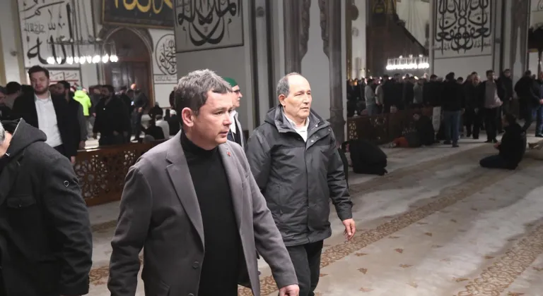 Başkan Erkan Aydın Bursa'da fetih duasına katıldı