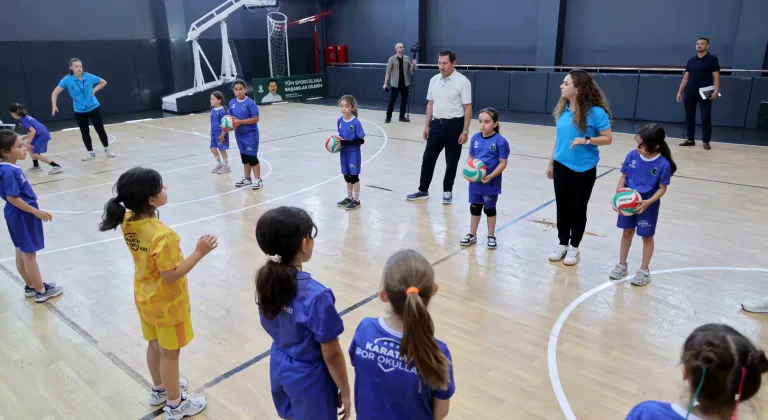 Başkan Kılca Yaz Spor Okulları’nda Öğrencilerle Buluştu