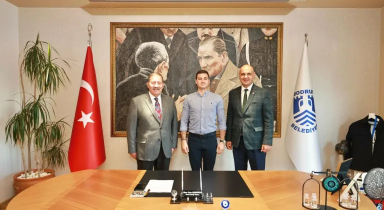 Başkan Topuz’dan Başkan Mandalinci’ye ziyaret