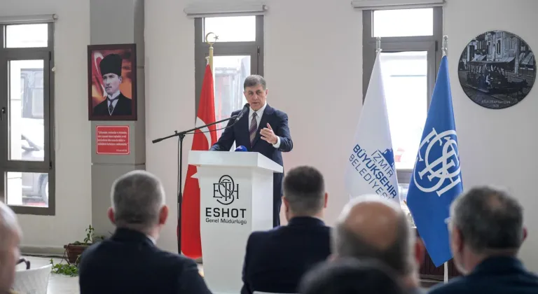 Başkan Tugay’dan ESHOT çalışanlarına moral mesajı