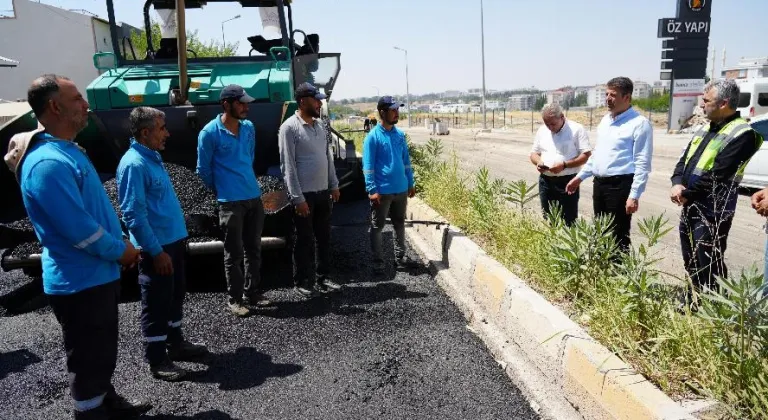 Başkan Tutdere Sahada Çalışmaları İnceledi