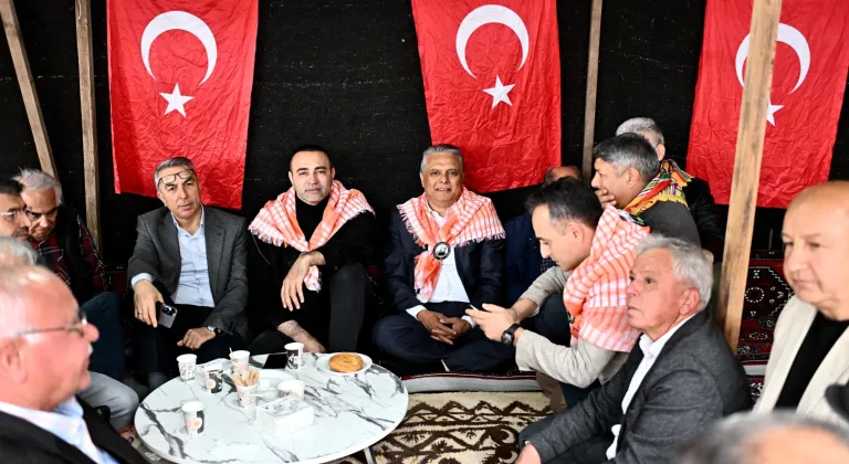 Başkan Uysal Yörüklerle Keşkek Şöleninde Buluştu