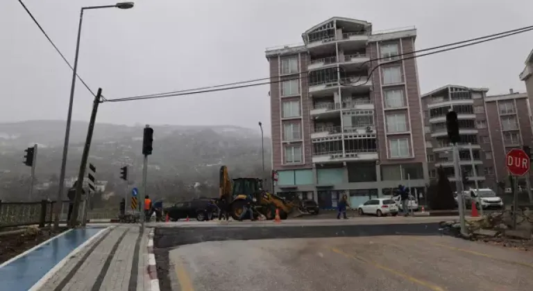 Başkan Yazıcıoğlu: Trafik akışını için kavşak çalışmaları tamamlandı