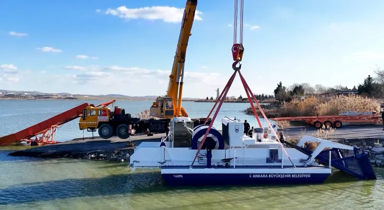 Başkent Göletlerinde Temizlik ve Bakım Çalışmaları Devam Ediyor