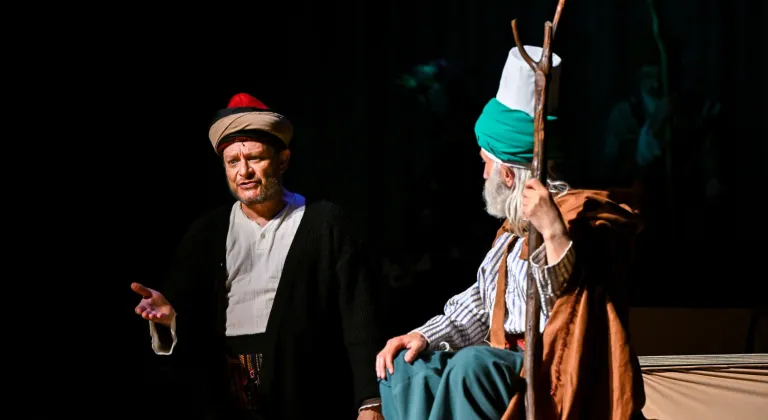 Başkentte Yunus Emre’nin manevi yolculuğu sahneye taşındı