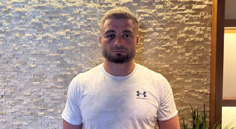 Başpehlivan Serhat Elvan, güreş turnuvasına giderken akaryakıt istasyonunda darbedildi
