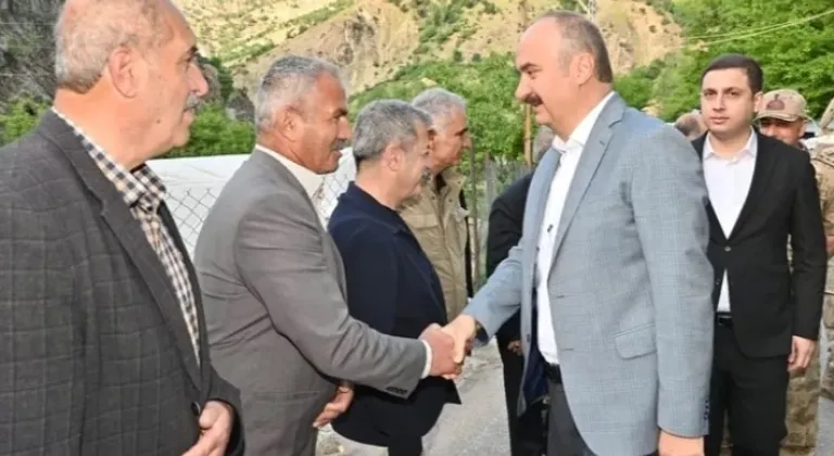 Batman Valisi Ekrem Canalp, Sason’daki Köyleri Ziyaret Etti

