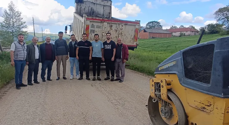Bayram öncesi kırsalda yol seferberliği