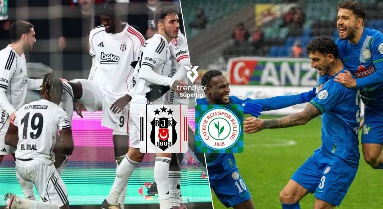 Beşiktaş, Çaykur Rizespor’u konuk ediyor: İşte muhtemel 11’ler