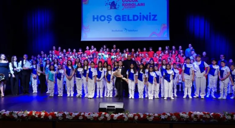 Beylikdüzü Çocuk Koroları Festivali'ne görkemli kapanış