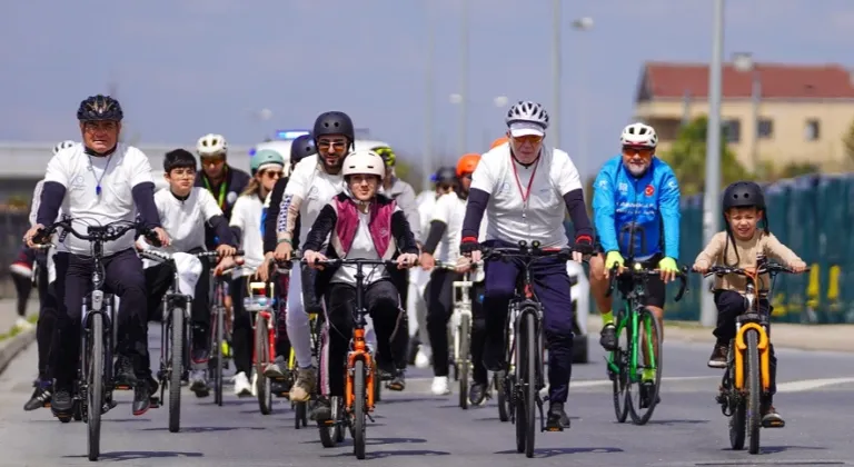 Beylikdüzü'nde pedallar sağlığa çevrildi