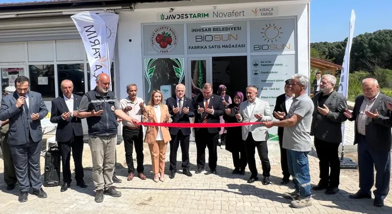 Bilecik İnhisar’da BİOSUN Fabrika Satış Mağazası açıldı