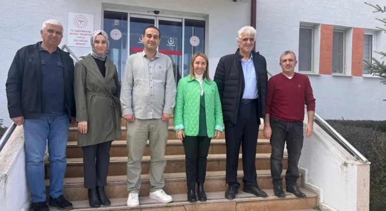 Bilecik Pazaryeri’nde Başkan Tekin’den sağlık ordusuna vefa dolu ziyaret