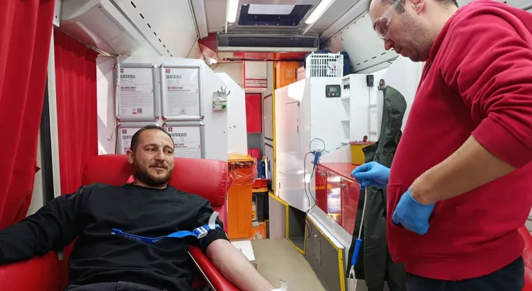 Bilecik Pazaryeri’nde kan bağışına yoğun ilgi