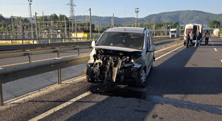 Bilecik Pazaryeri’ndeki trafik kazasında 1 kişi yaralandı