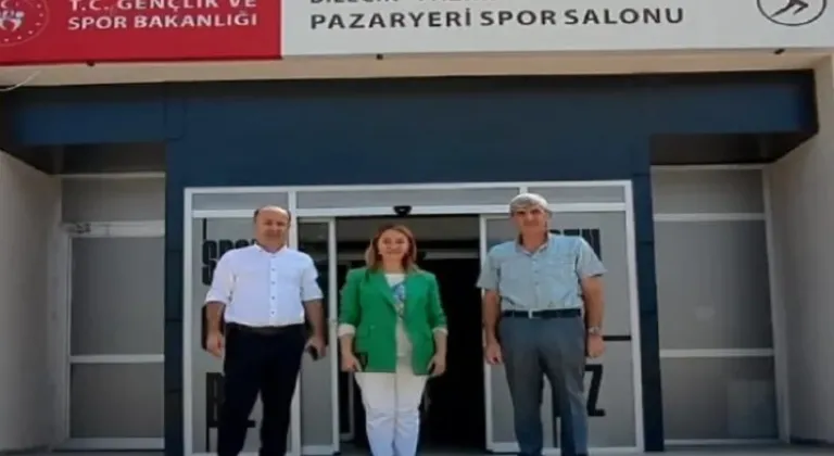 Bilecik Pazaryeri’ne yeni kapalı spor salonu açıldı