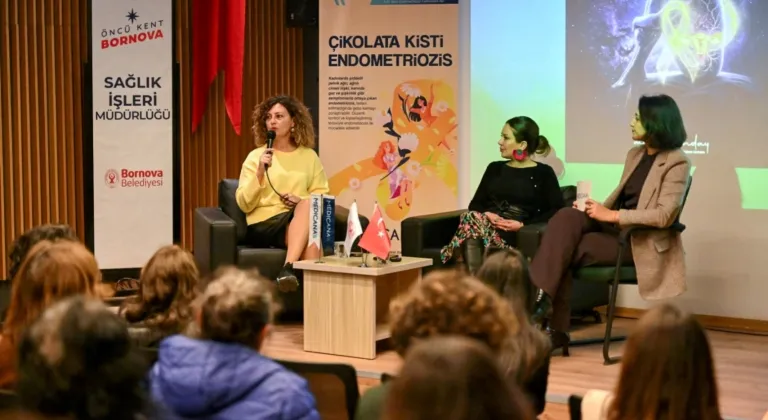 Bornova'da kadınlar deneyimlerini paylaştı, uzmanlar endometriozisi anlattı