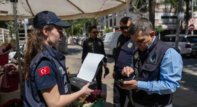 Bornova’da zabıta cezaları anında tebliğ ediliyor