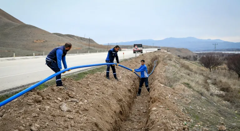 Boyaca–Cendere’de 2 Bin 700 Metrelik İçme Suyu Hattı Yenilendi