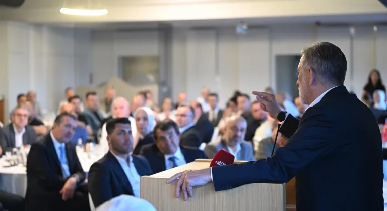 BTSO Başkanı İbrahim Burkay DOSAB’taki firmalarla buluştu