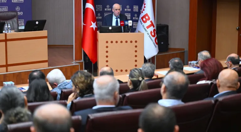 BTSO’dan 2030 vizyonu: Bursa’yı daha rekabetçi merkez yapacağız