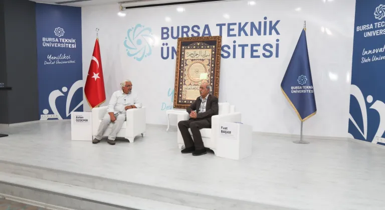 BTÜ Konuşmaları’nda Fuat Başar: “İlimle sanat ayrı şeyler değildir”