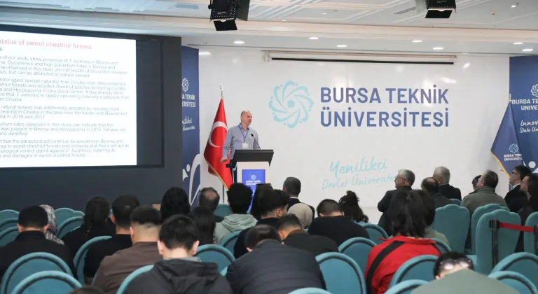 BTÜ’de kestane ormanlarının geleceği masaya yatırıldı