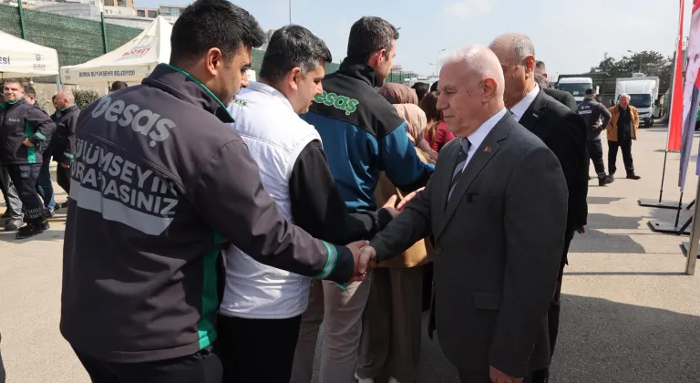 Bursa Büyükşehir ailesi bayramlaştı