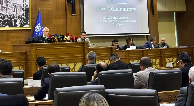 Bursa Büyükşehir Meclisi’nde gergin toplantı! Su zamları, BUSKİ borçları ve yönetim eleştirileri
