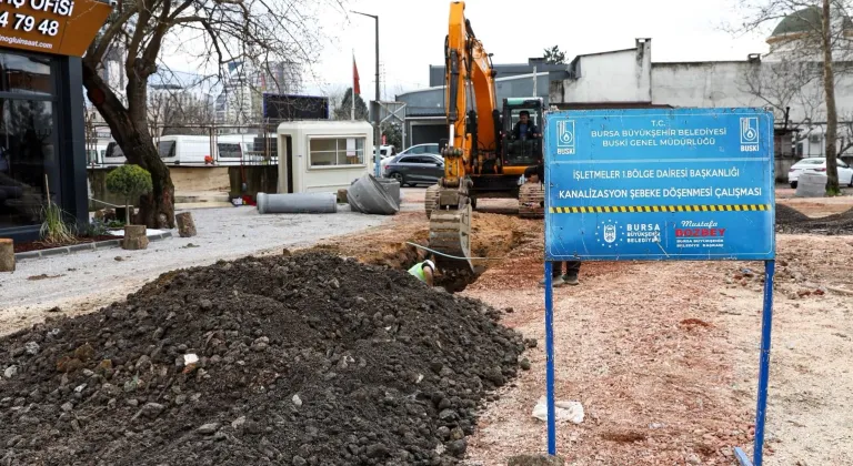 Bursa Büyükşehir'in 17 ilçede alt ve üstyapı çalışmaları kesintisiz sürüyor