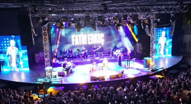 Bursa Festivali’nde Fatih Erkoç’tan Unutulmaz Gece