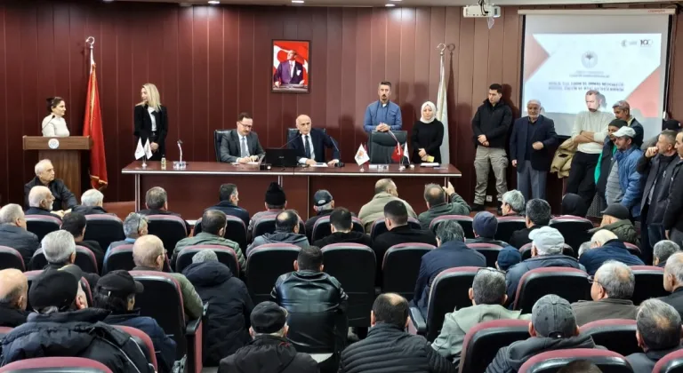 Bursa Gemlik’te çiftçilere bitki koruma ürünleri eğitimi