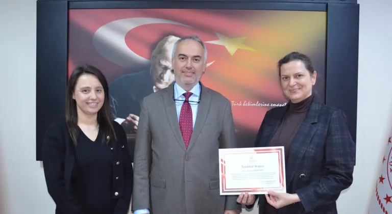 Bursa İl Sağlık'tan SHM’ye yönlendirme yapan hekimlere teşekkür