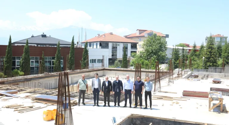Bursa İnegöl’de devam eden projeler yerinde incelendi