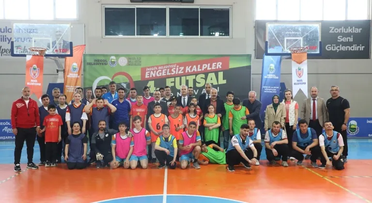 Bursa İnegöl’de engelsiz turnuva coşkusu