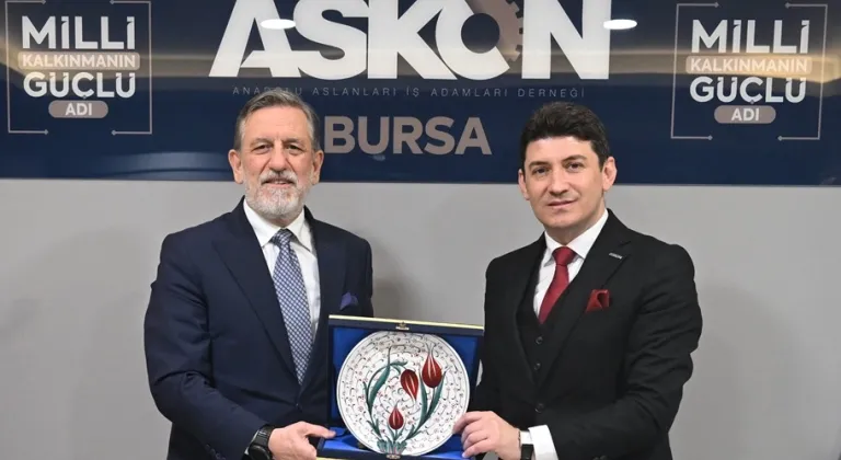 Bursa iş dünyası ASKON’da buluştu... BTSO Başkanı Burkay’dan '2030 vizyonu' vurgusu