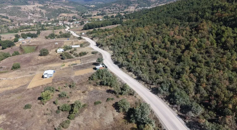 Bursa Kestel’de 4 Mahalleye 11,5 Kilometrelik Yol Çalışması