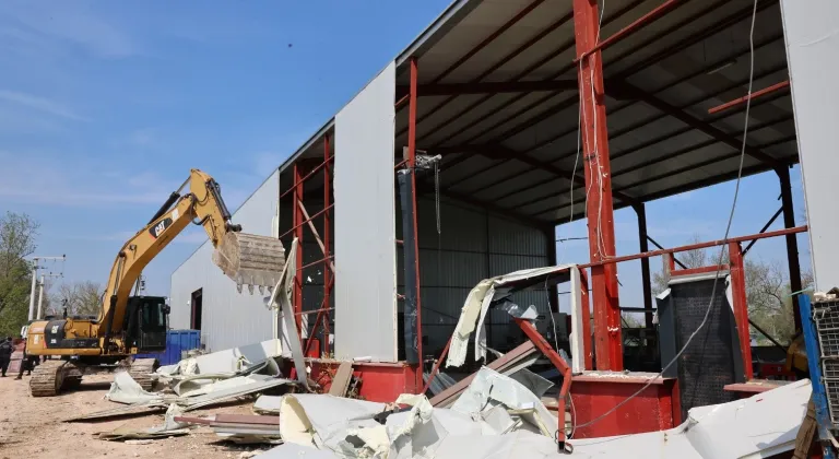 Bursa Nilüfer’de 2 günde 4 yıkım