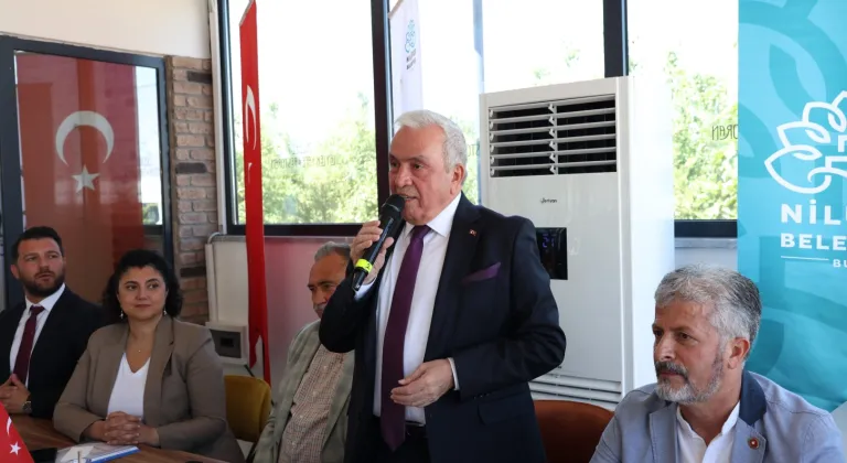 Bursa Nilüfer'de Başkan Özdemir, turizm projelerini muhtarlara anlattı