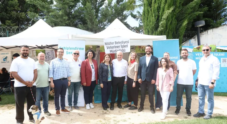 Bursa Nilüfer'de Sahiplendirme Şenliği’nde can dostlara yeni yuva