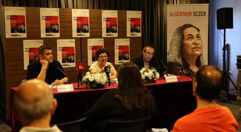 Bursa Nilüfer'de yılın yazarı Sennur Sezer’i çalışma arkadaşları anlattı